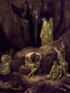 ダンテアリギエーリザディバイン 作： Gustave Dore